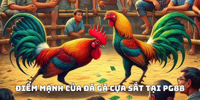 Một vài điểm mạnh của Đá gà cựa sắt tại PG88